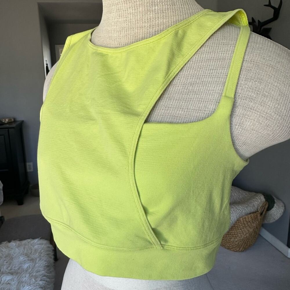 Free People neon yellow/green sports bra - Picture 2 of 9